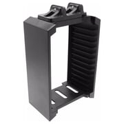 Venom VS2736 Twin Dock Charging Station Black For PS4 Controllers W/CD Tower