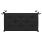 Vidaxl Cushion For Swing Chair Black 100 Cm Fabric Vidaxl Cushion For Swing Chair Black 100 Cm Fabric