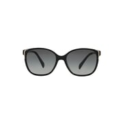 Prada Black Plastic Women PA-01OS-1AB3M1-55 Sunglasses Prada Black Plastic Women PA-01OS-1AB3M1-55 Sunglasses