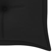 Vidaxl Garden Bench Cushion Black 150x50x7 Cm Fabric Vidaxl Garden Bench Cushion Black 150x50x7 Cm Fabric