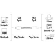 Hama 45023 USB A-B Connection Cable 5.0M Hama 45023 USB A-B Connection Cable 5.0M