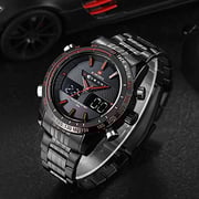 Naviforce Mens Sport Military Watches Luxury Multifunction Business Stainless Steel Quartz Watch For Men Naviforce Mens Sport Military Watches Luxury Multifunction Business Stainless Steel Quartz Watch For Men