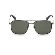Diesel DL029505N55 Sunglasses Black/ Green Metal For Men