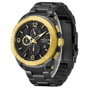 Tornado Men's Chronograph Gold Dial Watch - T8100-bbbbg Tornado Men's Chronograph Gold Dial Watch - T8100-bbbbg