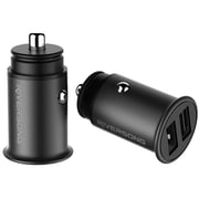 Riversong Super Mini Car Charger With Lightining Cable 1m Black Riversong Super Mini Car Charger With Lightining Cable 1m Black