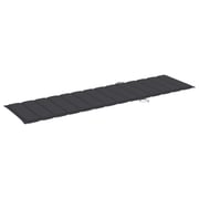 vidaXL Sun Lounger Cushion Anthracite 200x50x3 cm Fabric vidaXL Sun Lounger Cushion Anthracite 200x50x3 cm Fabric