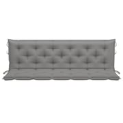 Vidaxl Cushion For Swing Chair Grey 180 Cm Fabric Vidaxl Cushion For Swing Chair Grey 180 Cm Fabric