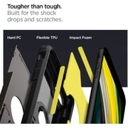 Spigen Tough Armor designed for iPhone SE 3 case cover (2022)/iPhone SE case (2020) with Extreme Impact Foam - Gunmetal Spigen Tough Armor designed for iPhone SE 3 case cover (2022)/iPhone SE case (2020) with Extreme Impact Foam - Gunmetal