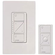 Lutron Caseta Wireless Dimmer Switch And Remote Kit - White (P-PKG1W-WH) Lutron Caseta Wireless Dimmer Switch And Remote Kit - White (P-PKG1W-WH)