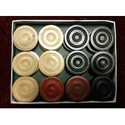 ULTIMAX Wooden Carrom Coins with Striker Premium Wooden Carrom Coins 6 mm Thickness, 24 Coins+ 1 Striker ULTIMAX Wooden Carrom Coins with Striker Premium Wooden Carrom Coins 6 mm Thickness, 24 Coins+ 1 Striker