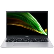 Acer Aspire 3 (2020) Laptop - 11th Gen / Intel Core i3-1115G4 / 15.6inch FHD / 4GB RAM / 128GB SSD / Shared Intel UHD Graphics / Windows 11 Home / English & Arabic Keyboard / Silver / Middle East Version