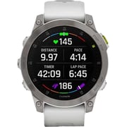 Garmin 010-02582-21 Epix Gen 2 Smart Watch Sapphire White Titanium Garmin 010-02582-21 Epix Gen 2 Smart Watch Sapphire White Titanium