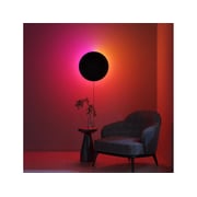 GadgetsON Modern Round Rgb Led Wall Light, Lamp With Remote Control, Home Indoor Decoration, 12w Power, For Living Room/bedroom/hotel/villa | 745613