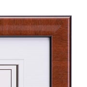 Malden International Designs Burl Wood Document Frame, 8.5X11, Walnut Malden International Designs Burl Wood Document Frame, 8.5X11, Walnut