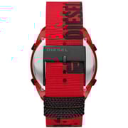 Diesel Crusher Red Nylon Digital Men Watch DZ1916