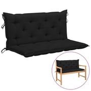 Vidaxl Cushion For Swing Chair Black 120 Cm Fabric Vidaxl Cushion For Swing Chair Black 120 Cm Fabric