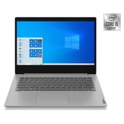 Lenovo IdeaPad 3 14IML05 Laptop - Core i5 1.6GHz 8GB 512GB 2GB Win10 14inch FHD Platinum Grey English/Arabic Keyboard