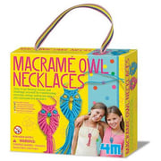 4M 4658 Accessories -Macramé Owl Necklace 4M 4658 Accessories -Macramé Owl Necklace