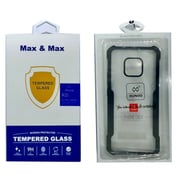 Max & Max Back Case with Screen Protector For iPhone Xs Max & Max Back Case with Screen Protector For iPhone Xs