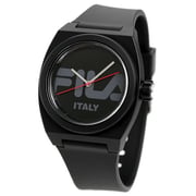 Fila Style Black Dial Silicone Band Analog Watch Unisex 38-180-002 Fila Style Black Dial Silicone Band Analog Watch Unisex 38-180-002