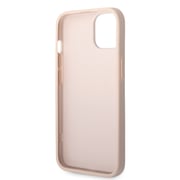 Guess PU 4G Big Metal Logo Hard Case for iPhone 14 (6.1 Guess PU 4G Big Metal Logo Hard Case for iPhone 14 (6.1