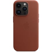 Apple iPhone 14 Pro Leather Case Umber with MagSafe