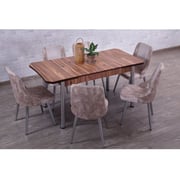 Pan Emirates Ripon Dining Set 1+6 171*81*77cm Pan Emirates Ripon Dining Set 1+6 171*81*77cm