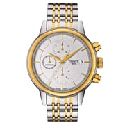 Tissot Carson Silver/Gold Stainless Steel Men Watch T085.427.22.011.00