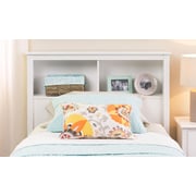 White twin sale bookcase headboard