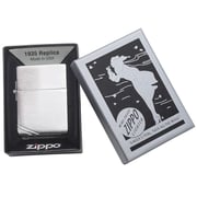 Zippo 1935.25 1935 Replica Original Silver Windproof Lighter Zippo 1935.25 1935 Replica Original Silver Windproof Lighter