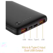 Riversong Horizon 10 Power Bank 10000mAh Black Riversong Horizon 10 Power Bank 10000mAh Black