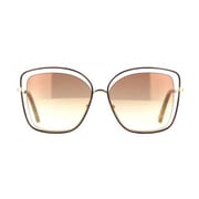 CHLOE Cat-Eye Havana Gold Sunglasses For Women CL-CE133S-205-60