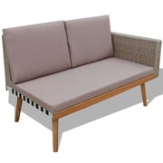Vidaxl 4 Piece Garden Lounge Set With Cushions Poly Rattan Grey