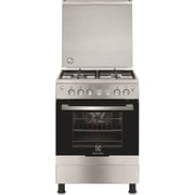 Electrolux 4 Gas Burners Cooker EKG613A1OX Electrolux 4 Gas Burners Cooker EKG613A1OX