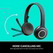 Logitech H600 Wireless Headset – Black (981-000341) Logitech H600 Wireless Headset – Black (981-000341)