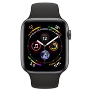 Apple Apple Watch Series 4 GPS 40mm Space Grey Aluminium Case With Black Sport Band Apple Apple Watch Series 4 GPS 40mm Space Grey Aluminium Case With Black Sport Band