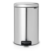 Brabantia Pedal Bin NewIcon 20Litre Matte Steel Finger Print Proof