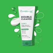 Tcs Double Cleanse 2-in-1 Facial Foam Face Cleanser X Makeup Remover Green Tea + White Lily + Rice Water 150ml Tcs Double Cleanse 2-in-1 Facial Foam Face Cleanser X Makeup Remover Green Tea + White Lily + Rice Water 150ml