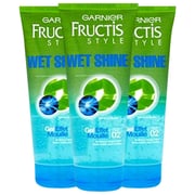 Garnier Fructis Wet Shine Effect Hair Gel, 6.8 Oz. - Pack Of 3 Garnier Fructis Wet Shine Effect Hair Gel, 6.8 Oz. - Pack Of 3