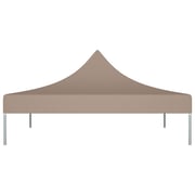 vidaXL Party Tent Roof 2x2 m Taupe 270 g/m2 vidaXL Party Tent Roof 2x2 m Taupe 270 g/m2
