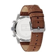 Tommy Hilfiger Kane Brown Leather Men Watch 1710398