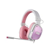 Buy Sades D Power Gaming Headset Pink Online In Uae Sharaf Dg