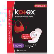 Kotex Liners Long Flat Scented 44X10 Kotex Liners Long Flat Scented 44X10