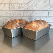 Usa Pan Bakeware Aluminzed Steel 5-piece Set Half, Cookie Sheet, Loaf, Square, Round Cake Pan
