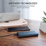 Aukey Slim Power Bank 10000mAh Blue PB XN10 / 3006 Aukey Slim Power Bank 10000mAh Blue PB XN10 / 3006