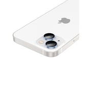Amazing Thing iPhone 14 and iPhone 14 PLUS Camera Lens Protector Supreme Tempered Glass Aluminum AR Lens Defender - Blue