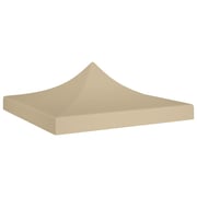 vidaXL Party Tent Roof 2x2 m Beige 270 g/m2 vidaXL Party Tent Roof 2x2 m Beige 270 g/m2