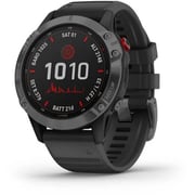 Garmin 010-02410-23 Fenix 6 Pro Solar Titanium Carbon Grey DLC Bracelet Garmin 010-02410-23 Fenix 6 Pro Solar Titanium Carbon Grey DLC Bracelet