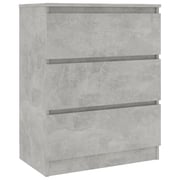 Vidaxl Sideboard Concrete Grey 60x35x76 Cm Engineered Wood Vidaxl Sideboard Concrete Grey 60x35x76 Cm Engineered Wood