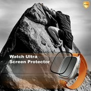 Max & Max Screen Protector Clear/Black For Apple Watch Ultra 49mm Max & Max Screen Protector Clear/Black For Apple Watch Ultra 49mm